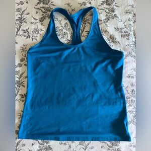 All In Motion | Racerback Tank Top - Size S (Blue)
